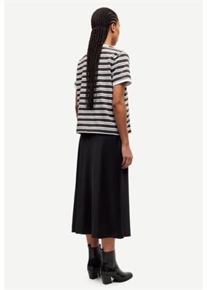 Sacamina ss tee 15512 Turkish Coffee Stripe Samsøe